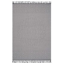 NAAR Guros Rug: 5x7 White/Ivory Medallion - $105.99