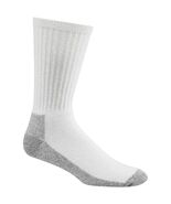 Wigwam At Work Crew 3-Pack S1221 Sock, White/Sweatshirt Grey Lt - LG - $540.68 MXN
