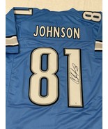 Calvin Johnson Signed Detroit Lions Football Jersey COA - €170,97 EUR