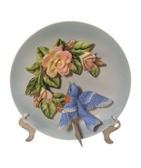Jonathon Byron Bluebird Collectors Plate Arnart Royal Carlton Floral 1988  - $35.00 CAD