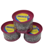 Clear Push Pins 450 Count Lot 3 Containers Office Bulletin Boards Tacks NEW - $304.76 MXN