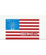IBEW International Brotherhood Electrical Workers LOCAL UNION 1245 Sticker - $147.14 MXN
