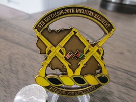 Army 5th Battalion 20th Infantry Regiment OEF 5-20 Stryker SBCT Challenge Coin - £22.91 GBP