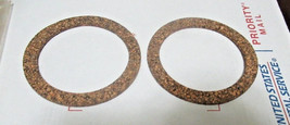 2-PERKO 493 SERIES CORK GASKETS 493-4-99F SEA WATER STRAINER GASKET 2 3/... - $14.84