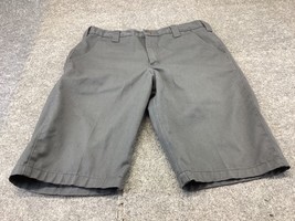 Carhartt Shorts Mens 33 Workwear Gray 12 inseam Utility B372 DKG - £12.04 GBP