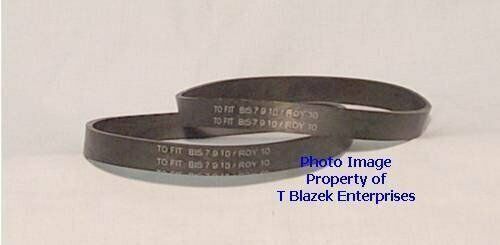 (Ship from USA) Bissell Style 7, 9, 10, 12, Vacuum Belts 2 pk 32074 - £5.09 GBP