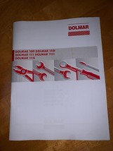 Dolmar 109, 110i, 111, 111i, 115i Chainsaw Workshop Service Repair Manual - $282.06 MXN