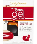 SALLY HANSEN Salon Insta Gel RED MY LIPS Nail Polish Strips Starter Kit - $8.59