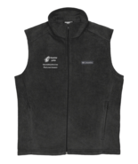 Men’s Columbia fleece vest with TreasureGates logo - $86.32 CAD