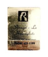 Shangri LA Hairstylists Vintage Matchbook Camel California Matches Unstr... - $367.78 MXN