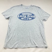 Lucky Brand Good Luck and Good Fortune Mens Size Large T-Shirt Tee Shirt... - $21.00