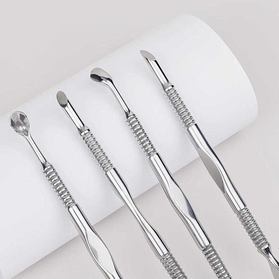 Stainless steel nail art, double head horseshoe, repair, hand dead skin removal, - £9.63 GBP+