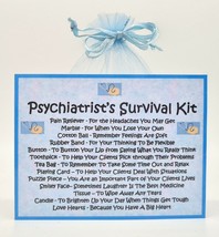Psychiatrist’s Survival Kit - Fun, Novelty Gift &amp; Greetings Card / Secret Santa - £6.48 GBP