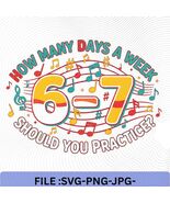 Funny 6-7 Music Meme Music Teacher Six Seven Practice Joke Tee Musician ... - $3.95