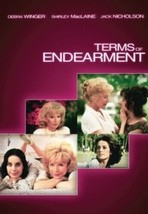 Terms of Endearment (DVD, 1983) Shirley MacLaine Debra Winger Jack Nicholson - £8.42 GBP