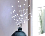 EVERGREEN 32” LED BUBBLE LIGHTS Décor Natural BRANCHES, SILVER, 2 Pack 4... - £23.73 GBP
