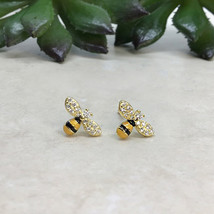 Exquisite Mini Love Ear Studs Korean Style Pastoral Bee Earrings Hipster Summer  - £7.83 GBP