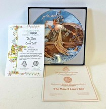 The Man Of Laws Tale Collector Plate Canterbury Tales 1st Issue Limited Edition - £15.44 GBP