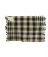 The Country Store Lexington Plaid Black 6pc Placemat Set(s) - $32.00