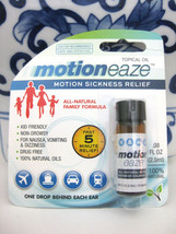 MOTIONEAZE Motion Air Sea Sickness Topical 5 Minute Relief Natural Oil - £14.78 GBP