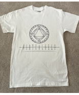 Porter Robinson Virtual Self Arcane Circle Logo T Shirt White Size Small - €34,46 EUR