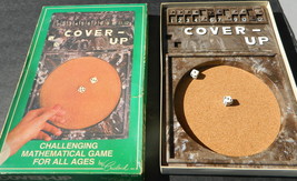 Cover-Up ~ 1980 Vintage math  Game by Crisloid - £11.99 GBP