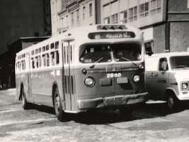 1972 Southeastern Pennsylvania SEPTA Bus #2988 Route 2 Pollack Street B&amp;W Photo - £7.56 GBP