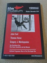Film Museum Vienna Austria Movie Program, John Ford Films 74 pgs Fall 20... - $99.94 MXN