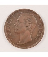 1889-H Sarawak 1 Cents Cuivre Pièce de Monnaie ( XF État) Km #6 - $71.63 CAD