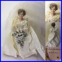 Princess Diana Porcelain Collectible Doll - $69.00