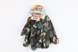 Deadstock Vtg 70s 80s Streetwear Hunting Camouflage Sportsman Gloves Lar... - $909.37 MXN
