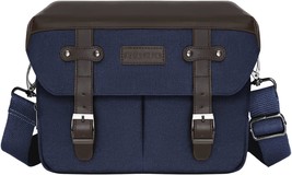 Mosiso Camera Case Crossbody Shoulder Messenger Bag,, Navy Blue. - £36.83 GBP