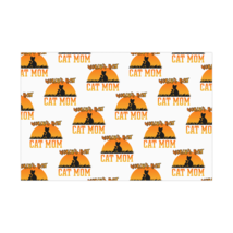 World&#39;s Best Cat Mom Gift Wrap Paper Eco-Friendly - £9.41 GBP
