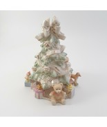 Lenox Holiday Traditions Christmas Tree Centerpiece Figurine Pastel - £27.35 GBP