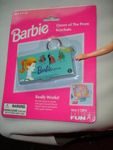 Miniature Barbie doll Keychain doubles as vintage toy board game w secret drawer - $14.99