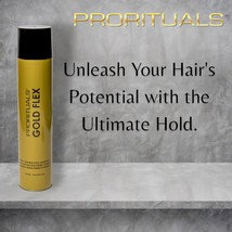 Prorituals Gold Flex Firm & Flexible Hold Hairspray image 2