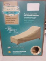 Vertex Cover-Ups Deluxe Chaise Lounge Cover 80L x 27W x 30H ~ New - $34.97