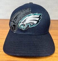 Philadelphia Eagles Reebok NFL On Field S/M Fitted Hat 3D Embroidered Logo - $13.78