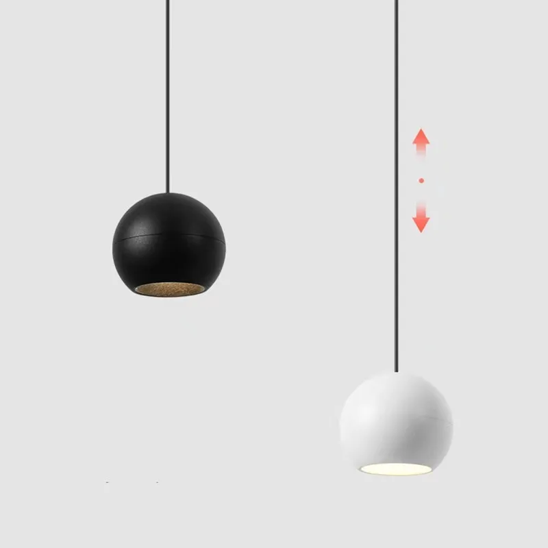 Modern Simple ball Pendant lights Nordic hanging ceiling lamps for Cafe Bar - $23.60+