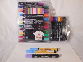 Lot of 29 Marvy Uchida Fabric Markers - £13.13 GBP