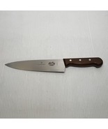 Victorinox Wood Chef&#39;s Knife, Extra Wide SS 8&quot; Blade, Maple Handle, New ... - $75.27 CAD