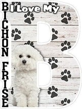 I Love My Bichon Frise Fridge Magnet - $7.99