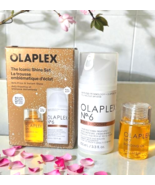 Olaplex The Iconic Shine No.6 Styling Cream &amp; No.7 Hair Oil Frizz Contro... - $39.11