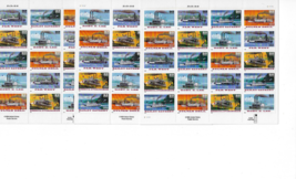 US Stamps/Postage/3 Sheets Sc #3095a Riverboats MNH F-VF OG FV $19.20 - £9.72 GBP