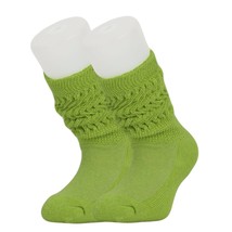 Cotton Kids Long Socks Knee High Slouch Socks 1 Pair 3 to 15 Years Old - £6.05 GBP