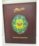 Disney Storybook Ornament Box Set Muppet Christmas Kermit Miss Piggy READ - £57.01 GBP