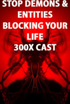 100x Coven Haunted Stop Demons &amp; Entities From Blocking Your Life Magick Witch - $29.93