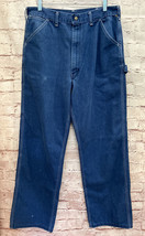 Sears USA Union Made Carpenter Jeans Men Tag 36X32 Actual 34x30 Vintage ... - £46.42 GBP