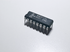 1X MB7111L Fujitsu PROM 256-Bit 32x8 Memory IC Open Collector Output DIP-16 - $5.40