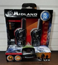 Midland LXT480VP3 Walkie Talkies 24-Mile Two-Way Radios, Rechargeable (P... - £32.05 GBP